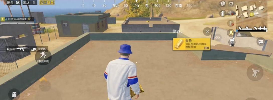 《黄金岛粘性炸弹在和平精英中的无敌威力》（震撼全服）  第1张