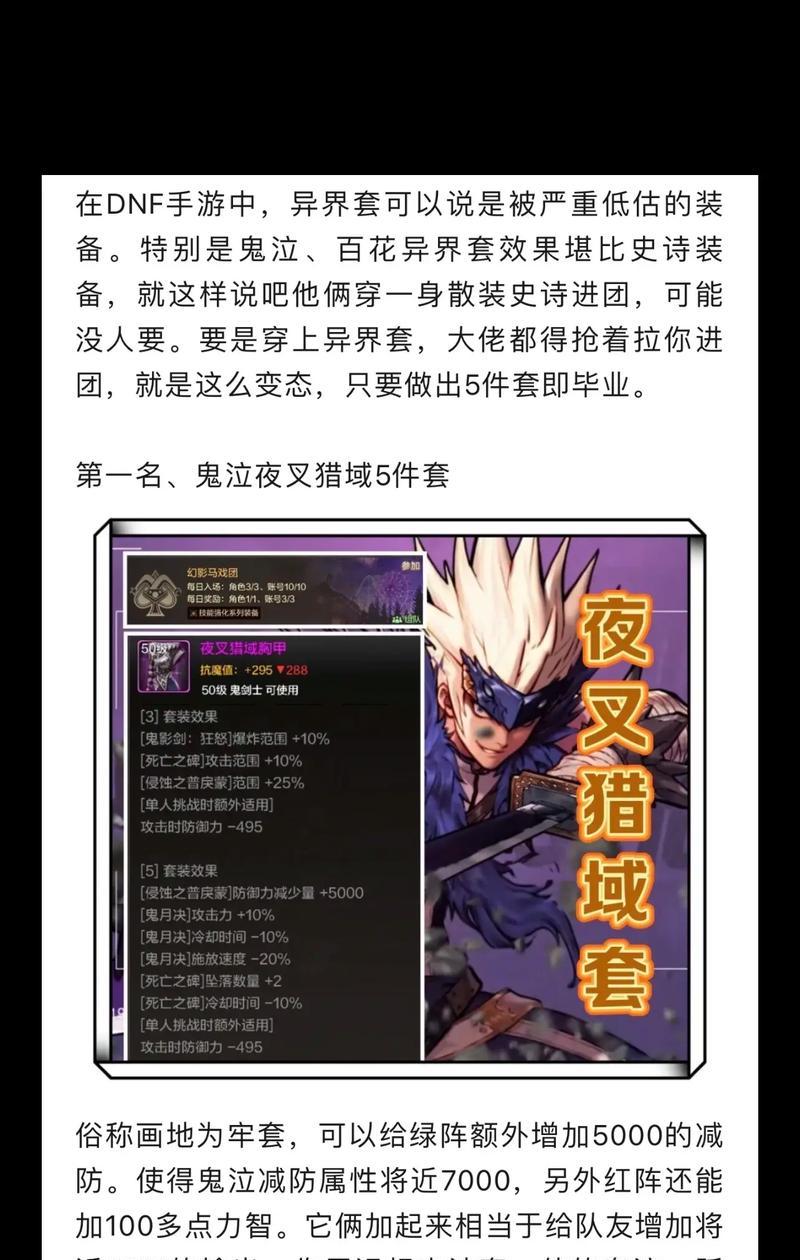 dnf异界套装快速制作的方法有哪些？  第3张